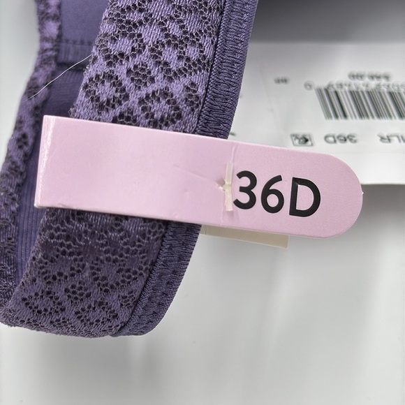 NWT Playtex 4-Way TruSupport Bra – Purple, Size 36D - Picture 9 of 9
